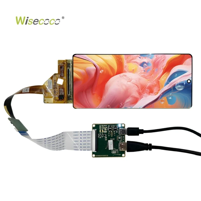 6.67 Inch 2400x1080 Flexible OLED Display AMOLED Module