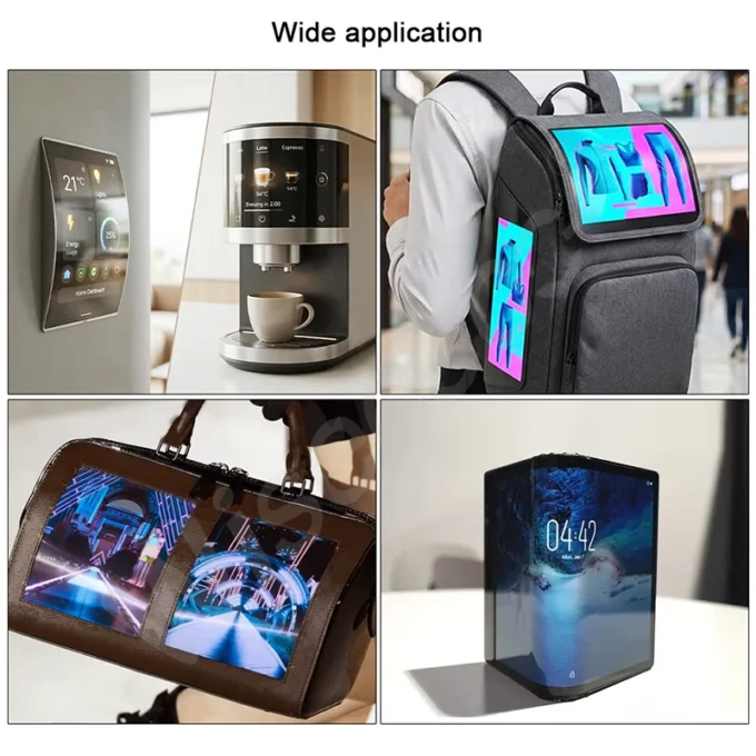 7.8 Inch 1920x1440 Flexible Screen AMOLED Display with Touch