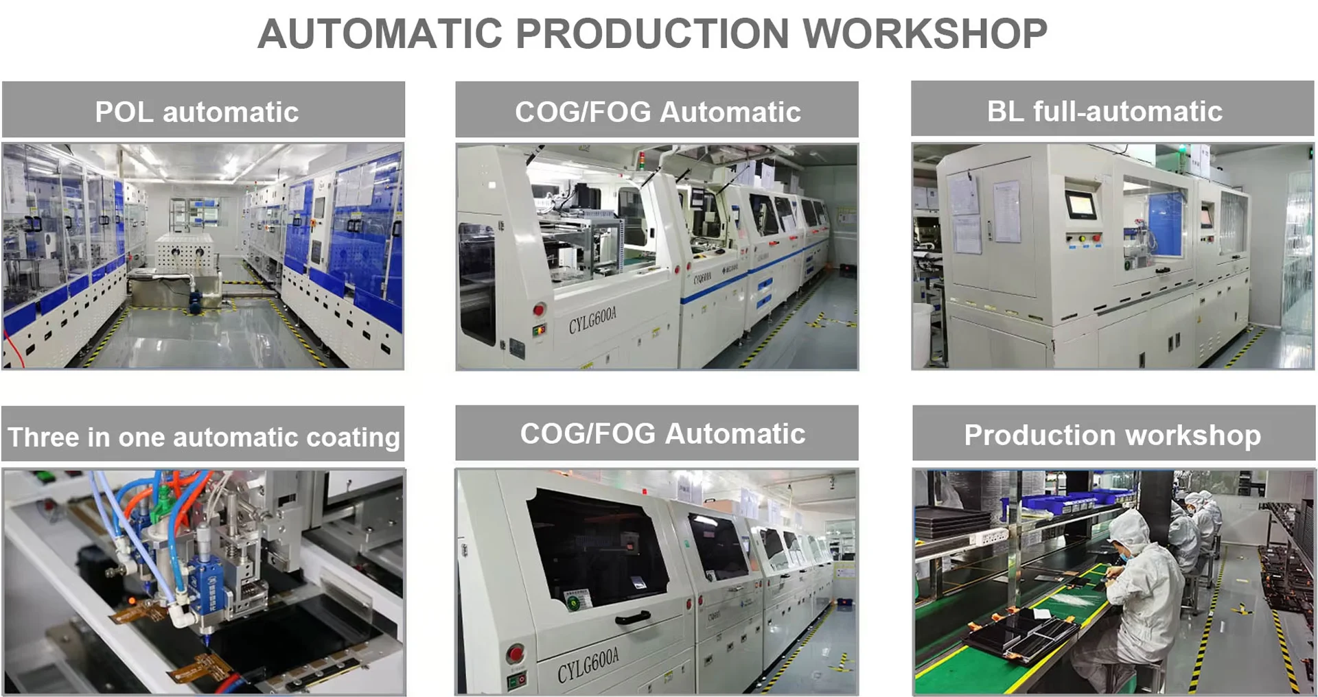 Automative production workshop