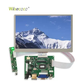 7 Inch TFT LCD Screen 1024x600 40pin LVDS Interface Wide Temperature Industrial Display