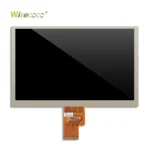 7 Inch TFT LCD Screen 1024x600 40pin LVDS Interface Wide Temperature Industrial Display