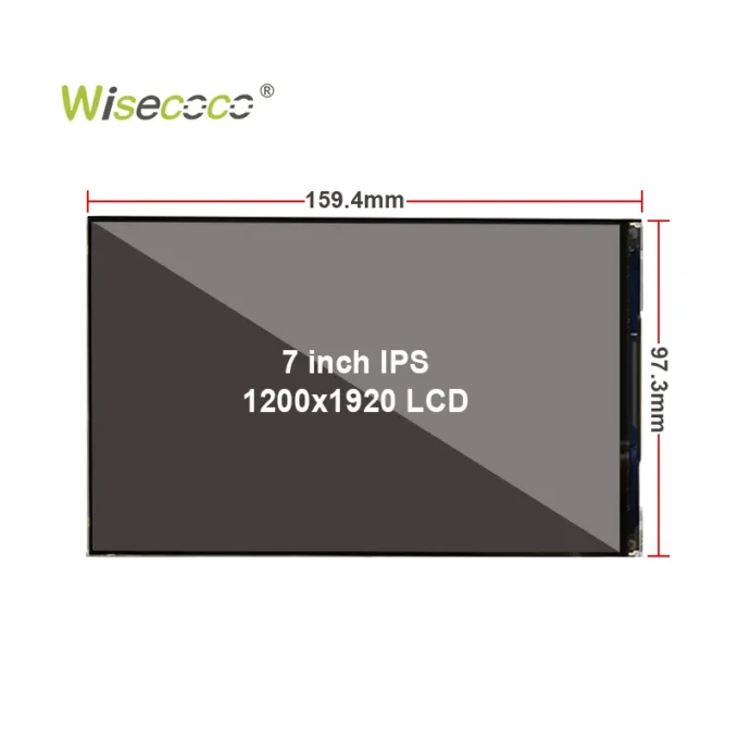 7 Inch FHD 1920x1200 IPS Landscape TFT LCD Display Module