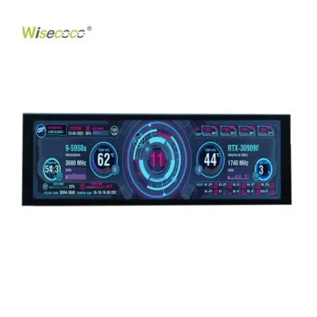 7.84 Inch 1280x400 LCD Monitor Stretched Bar Monitor