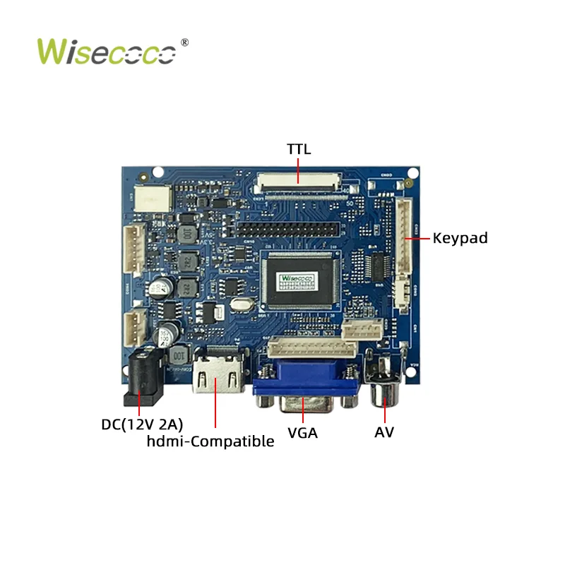 8-Inch 1024X768 High Brightness TFT LCD Panel Screen