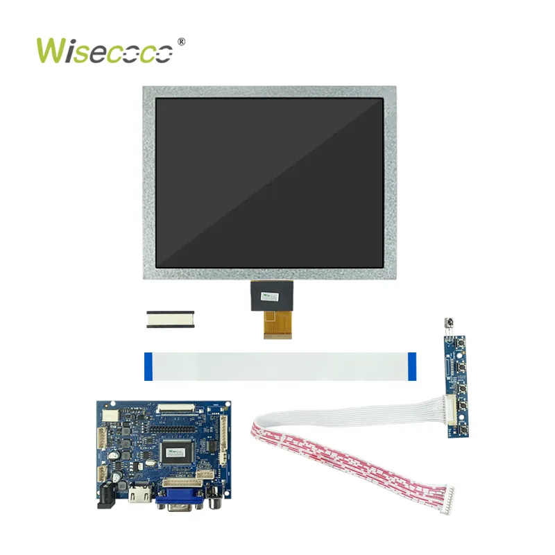 8-Inch 1024X768 High Brightness TFT LCD Panel Screen