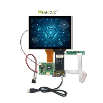 8 Inch 800x600 TFT LCD Display 50 Pins Parallel RGB Interface LCD Module With Touch