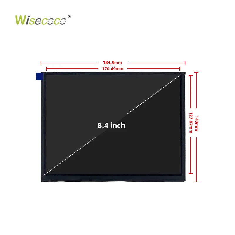 8.4 inch ips tft lcd display 1024x768 1500nits high brightness display