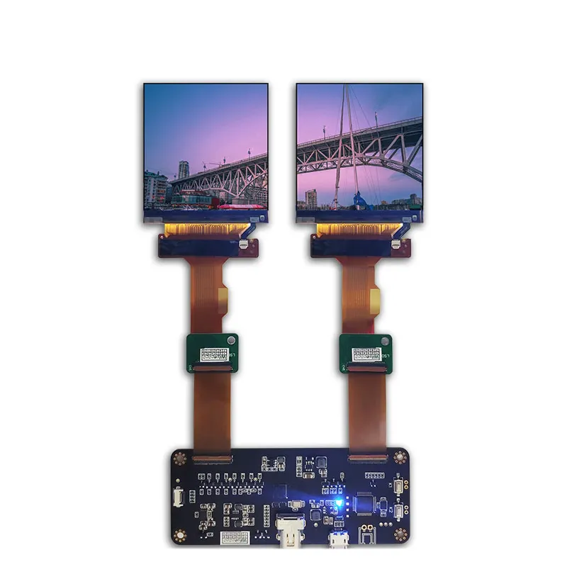 Dual LCD&AMOLED display