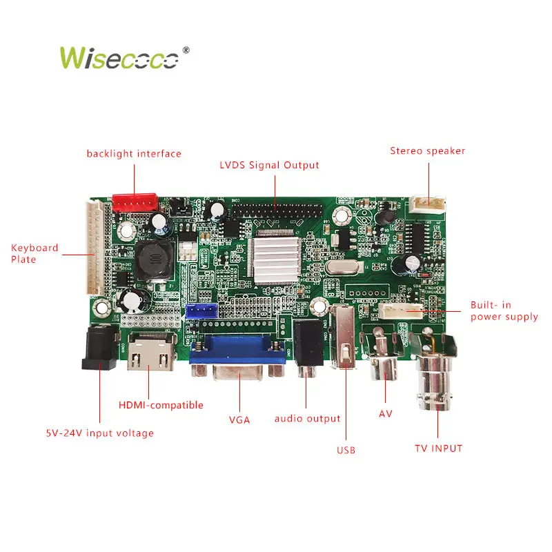 10.1 Inch IPS FHD Landscape Type LCD Display 1280x800 Resolution 45 Pins LVDS LCD Module