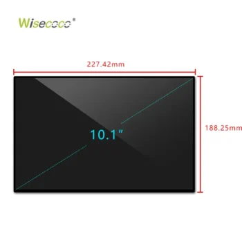 10.1 Inch IPS FHD Landscape Type LCD Display 1280x800 Resolution 45 Pins LVDS LCD Module