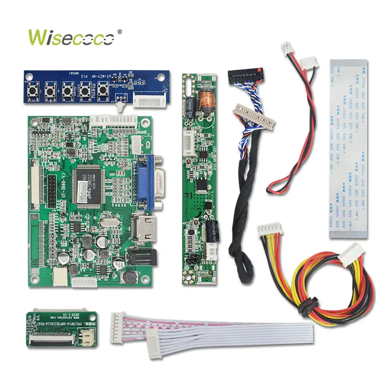 10.1 Inch 1280x720 High Brightness LCD Industrial Display LVDS Interface