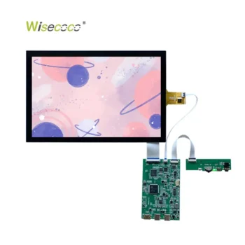 10.1 Inch IPS 1280x800 Touch LCD Display 350 Nit Capacitive Touch Screen