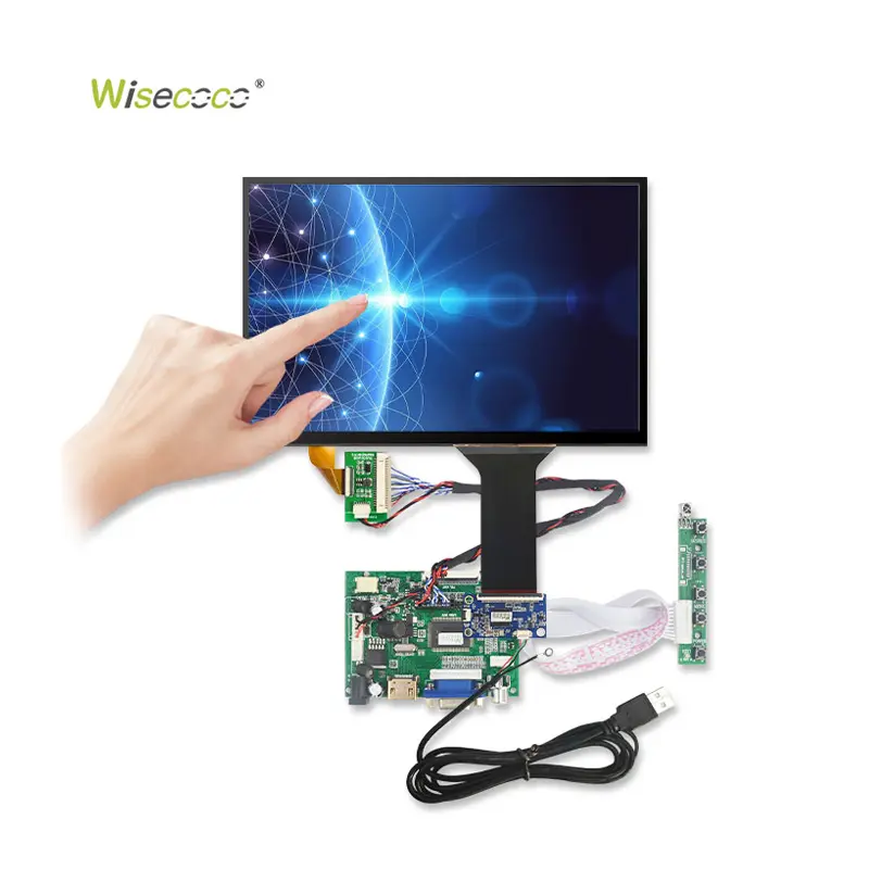 10.1 Inch 1280x800 IPS Touch Screen TFT Lcd Display LVDS Landscape LCD Module