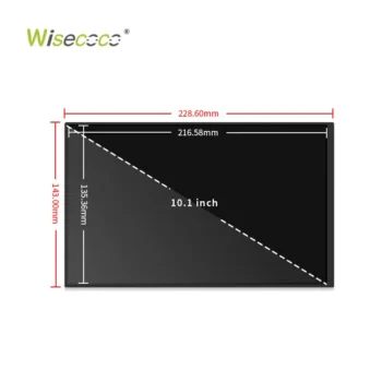 10.1 Inch 1280x800 HD IPS TFT LCD Display with Capacitive Touch Screen Optional