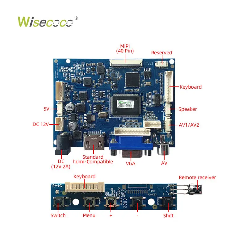 10.1 Inch 1280x800 Ips TFT LCD Display Touch Screen MIPI Interface LCD Panel Module