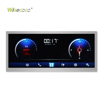 High Brightness Screen 10.3 Inch Stretched Bar LCD Modules 1920x720 Resolution 850 Nits TFT LCD Display
