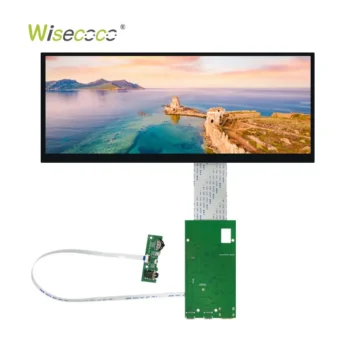 12.3 Inch Tft Lcd Display 1920x720 Incell Touch Screen USB Type-C 450 Nits IPS Stretched Bar LCD Display for Automotive