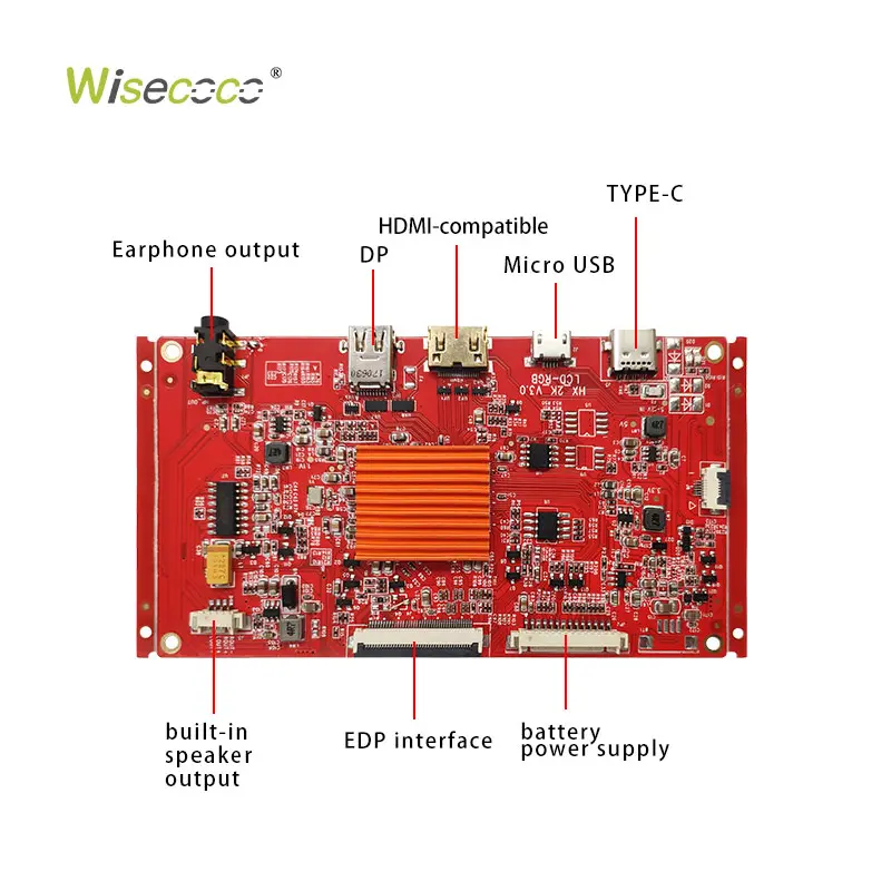 9.7 Inch TFT LCD Display 2048x1536 2K High Resolution EDP IPS LCD Module with Driver Board