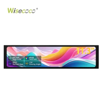 11.3 Inch 1920x440 IPS Portable Monitor Long Stretched Strip Display Bar LCD Display Monitor