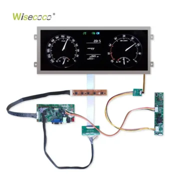 12.3 Inch 1920x720 High Brightness Stretched Bar Display | Wisecoco