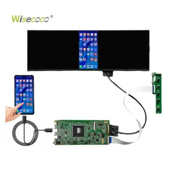 12.7 Inch IPS Stretched Bar LCD Display 2880x864 Ultra Wide Thin LCD Panel With Drive Board