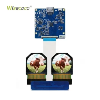 2.1 Inch 1200x1200 IPS TFT LCD Round Display Module MIPI Interface Custom Special Shape LCD Screen
