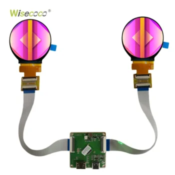 2.1 Inch 480x480 Resolution Dual Round LCD Display