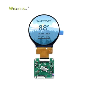 2.1 Inch 480x480 Round IPS TFT LCD Display Circular LCD Display