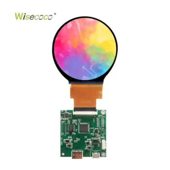 2.1 Inch 480x480 Resolution Circular IPS TFT LCD Module SPI+RGB Interface Round Display