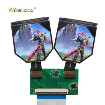 Customizable 2.1 Inch 1600x1600 Dual LCD Display FHd Small Octagon Screen