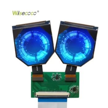 Customizable 2.1 Inch 1600x1600 Dual LCD Display FHd Small Octagon Screen