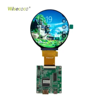 2.8 Inch 480x480 IPS Round Display 300nits Brightness SPI RGB Intelligent Custom Circular TFT LCD Modules