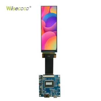 4.6 Inch 320×960 IPS Bar Type LCD Display Module with Driver Board and Optional Touch for Industrial HMI Applications