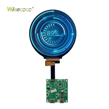 Custom 4 Inch 720x720 IPS Round Screen MIPI Interface Circle TFT LCD Module for Industrial Equipment HMI