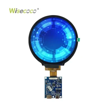 4 Inch 720x720 Circular Sunlight Readable 1200 nits High Brightness Display