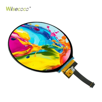 4 Inch Round LCD Display 720x720 Brightness Adjustable 16.7M Color IPS LCD Screen