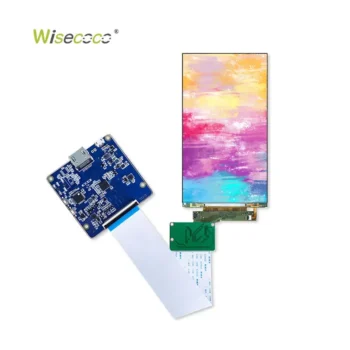5.5 Inch Uhd 4k 2160x3840 High Brightness Lcd Display Panel Screen with 60 Pin Mipi Controller Board
