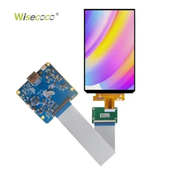 5.7 Inch 1440×2560 2K OLED Display Wide Temperature MIPI Interface 60hz Amoled Module With Control Board
